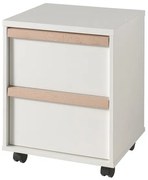 Pojazdný kontajner Molde k písaciemu stolu biela 48cm