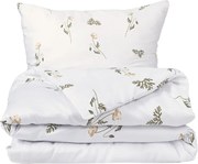 Matex Saténové obliečky Lúčny kvietok, 140 x 200 cm, 70 x 90 cm