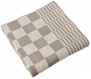 Sada 6 hnedých utierok Tiseco Home Studio Mineur, 65 x 65 cm