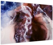 Obraz - Fialový mramor N⁰3 (90x60 cm)