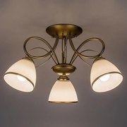 Brilagi - prisadený luster FRED 3xE27/60W/230V, priemer 59 cm, zlatý