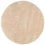 Svetlý béžový koberec Universal Aqua Liso, ø 100 cm