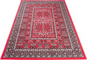 TA Koberec N634B RED EUFRAT ESM Červený Obdĺžnikový Rozmer: 80x150 cm