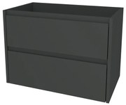 Mereo Opto, kúpeľňová skrinka 81 cm, Multidecor, Šedá antracit, MER-CN991SSEAN