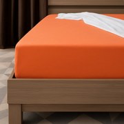 INTERMEDIC SK Prestieradlo Jersey Oranžová 90x200 cm – 130 g/m², 100 % bavlna