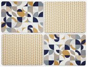 Korkovo-papierové prestieranie 4 ks 21.5x29 cm Bauhaus - Cooksmart ®