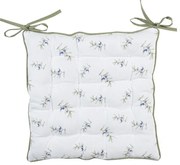 Bavlnený sedák s výplňou s olivami Olive Fields - 40*40*4 cm