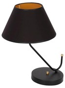 Stolná lampa VICTORIA 1xE27/60W/230V čierna