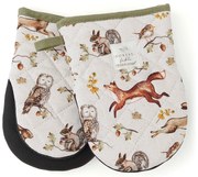Bavlnené kuchynské rukavice v súprave 2 ks Forest Fable – Cooksmart ®