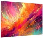 Obraz - Dynamická abstrakcia (70x50 cm)