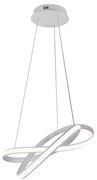 LED Stmievateľný luster na lanku LED/70W/230V 3000-6500K biela + diaľkové ovládanie