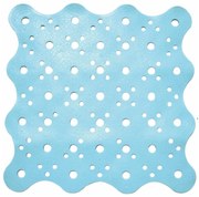 Protišmyková kúpeľňová podložka 51x51CM JE-5151TPE modrá