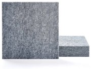 Akustický panel PATTERN, 4 ks, 600x600x40 mm, šedá