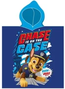 Detská osuška s kapucňou - plážové pončo Paw Patrol - Labková patrola - 100% bavlna - 55 x 110 cm - pre deti od 3 do 6 rokov