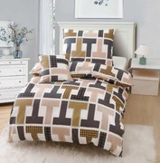 3 dielne Obliečky mikrovlákno Bruce 200x140cm+90x70cm TiaHome