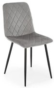 Jedálenská stolička ORIS 1 ks sivá