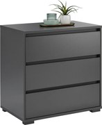 XXXLutz KOMODA, antracitová, 80/79/48 cm Carryhome - Komody - 000003007101