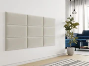 Čalúnený nástenný panel 60x30 PAG - béžový