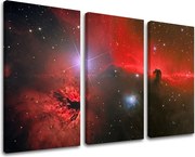 Obraz na stenu 3 dielny VESMÍR GA004E30
