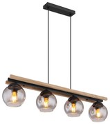 Globo 15569-4HW - Luster na lanku CONNI 4xE27/25W/230V