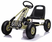 Baby Mix Detská šliapacia motokára Go-kart Razor, zelená