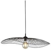 Searchlight 88550BK - Luster na lanku WAVE 1xE27/60W/230V čierna