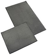 Bellatex Sada Kúpeľňových predložiek bez výkroja BANYGOLD tmavosivá, 60 x 100, 60 x 50 cm