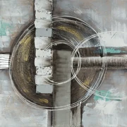 RUČNE MAĽOVANÝ OBRAZ 555B 80X80 CM