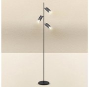 Brilagi - Stojacia lampa SELE 3xGU10/30W/230V čierna