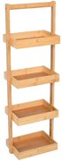 Kúpeľňová Polička Bambus 28x18x84cm Sca0209aa-A