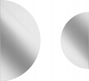 Sada dvoch polkruhových zrkadiel Orbital Led 85X170 cm 100X200 cm