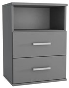 Nočný stolík Goda III 2S grafit