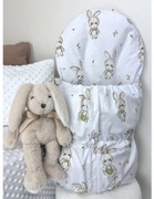 INTERMEDIC SK Obliečka na zavinovačku Zajačik 120x37cm Veľkosť: 37x120 cm