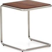 Odkladací stolík v dekore orecha 42x42 cm Tarsel – Kave Home