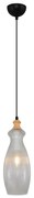 Závesný luster na kábli BOTTLE 1xE14/4W/230V číry