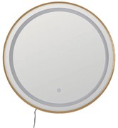 Nástenné zrkadlo s osvetlením 60x60 cm – Ixia