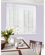Biela záclona na páske LUCY 300x160 cm