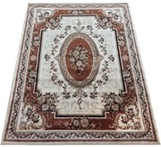 Koberec Exclusive-N rozeta 04 hnedý