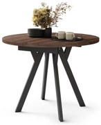 Jedálenský stôl ARTUR dub/čierna