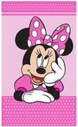 Detský uterák Minnie Mouse - Disney - 100% bavlna - 30 x 50 cm