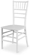 Svadobná stolička CHIAVARI TIFFANY biela