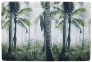 Podlahová rohožka s palmami Jungle in Fog - 75 * 50 * 1cm