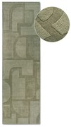 Zelený ručne tkaný vlnený behúň 80x250 cm Alexis – Villeroy&amp;Boch