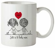Bohemia Gifts Keramický hrnček Láska, 350 ml