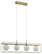 Eglo 97793 - Luster na lanku VALLASPRA 4xE14/40W/230V