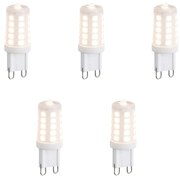 Sada 5 stmievateľných LED žiaroviek G9 Opál 3W 250lm 3000K