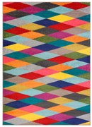 Koberec Salsa 9813A krémový / červený