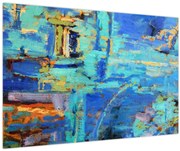 Obraz - Abstraktné olejomaľba (90x60 cm)