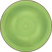 Lamart LT9097 keramický hlboký tanier Happy, pr. 21,5 cm, zelená