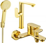 Mexen Milo R40 vaňová súprava, zlatá - 713153R40-50